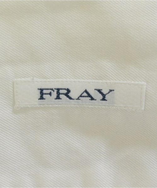 FRAY（フライ）ドレスシャツ 白 サイズ:39(M位) メンズ/2200692963012