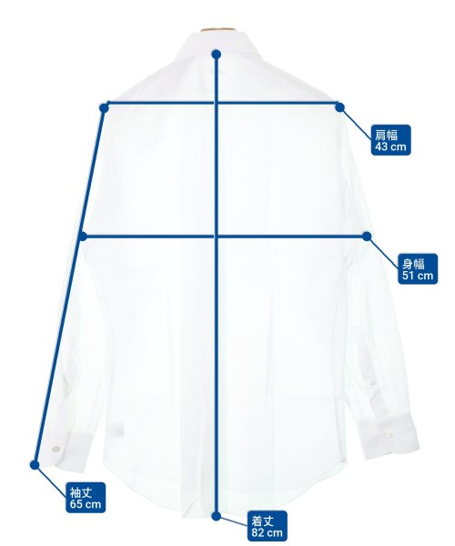 FRAY（フライ）カジュアルシャツ 白 サイズ:41(XL位) メンズ/2200659139344
