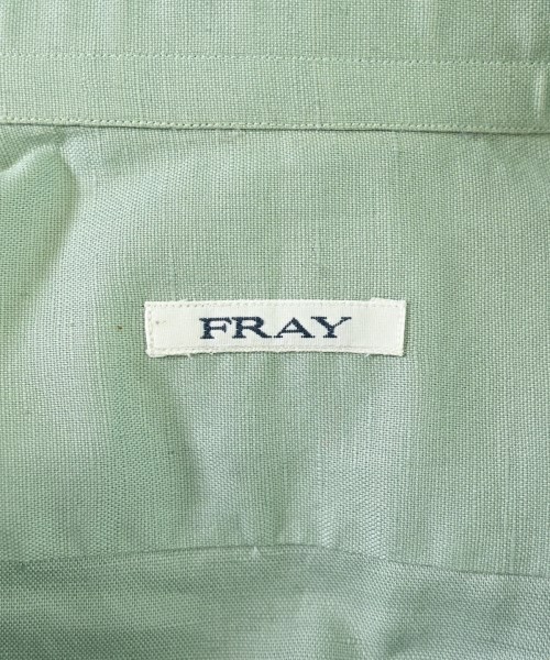 FRAY（フライ）ドレスシャツ 緑 サイズ:43(XXL位) メンズ/2200683021134