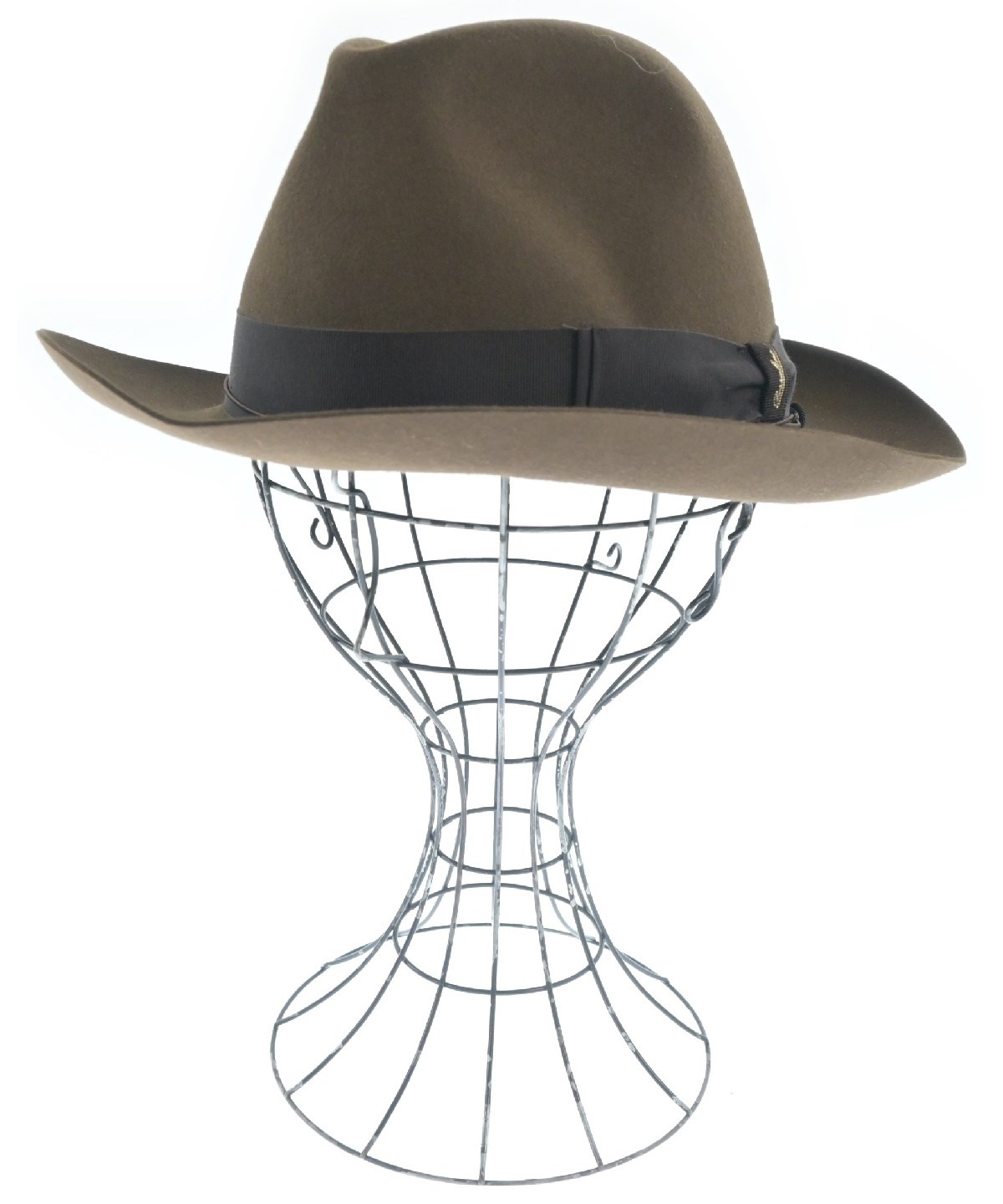 ボルサリーノ Borsalino ハット 中折れ 茶 59 帽子 □SM1 | GROZIONAMAI.LT