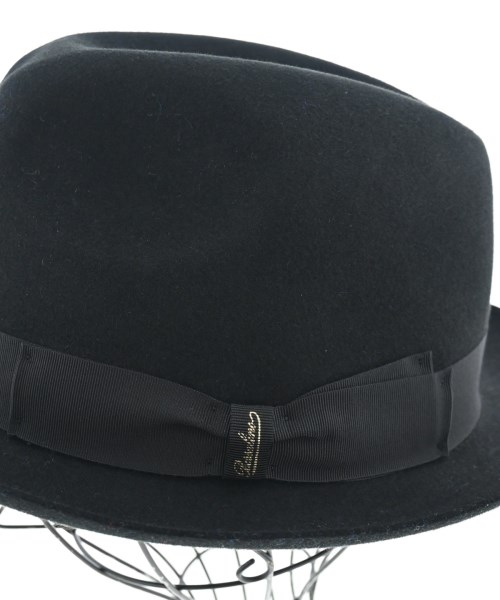 Borsalino（ボルサリーノ）ハット 黒 サイズ:59cm メンズ/2200638242027