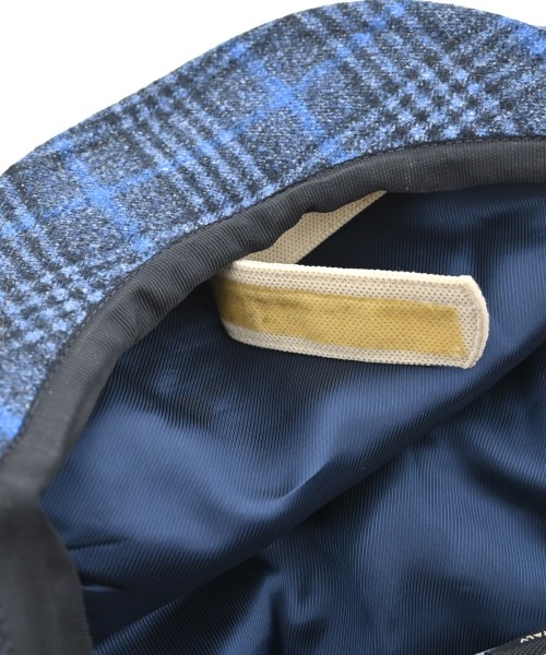 Borsalino（ボルサリーノ）ハンチング・ベレー帽 青 サイズ:58 メンズ/2200629645035