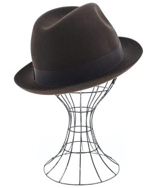 Borsalino（ボルサリーノ）ハット 茶 サイズ:60cm メンズ/2200620476010