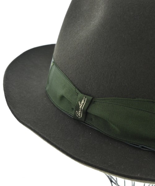 Borsalino（ボルサリーノ）ハット カーキ サイズ:60cm メンズ/2200620476027