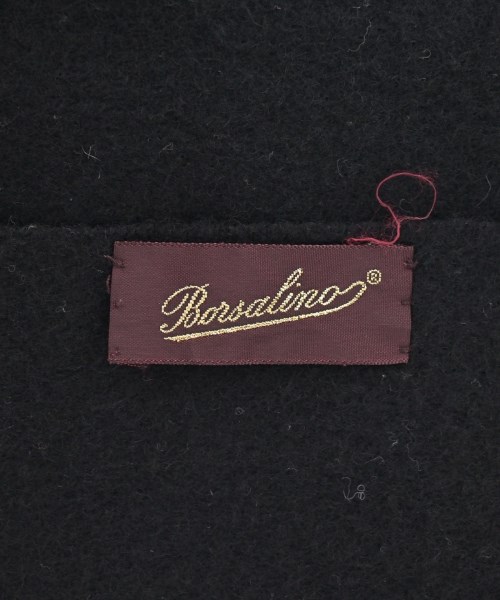 Borsalino（ボルサリーノ）ストール 黒 サイズ:- レディース/2200606007023