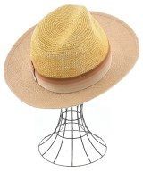 Borsalino（ボルサリーノ）ストローハット 黄 サイズ:59 メンズ/2200678744024