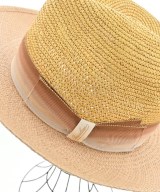 Borsalino（ボルサリーノ）ストローハット 黄 サイズ:59 メンズ/2200678744024