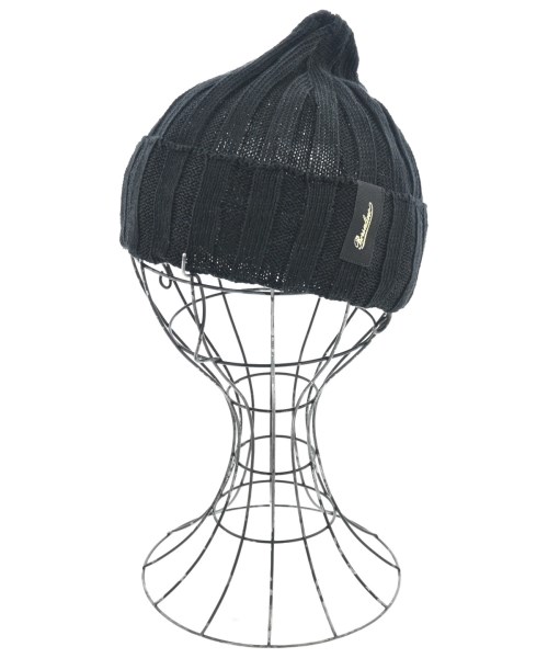 Borsalino(ボルサリーノ)ニットキャップ・ビーニー 黒 サイズ:-/2200678744055