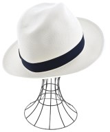Borsalino（ボルサリーノ）ハット 白 サイズ:60cm メンズ/2200681745032
