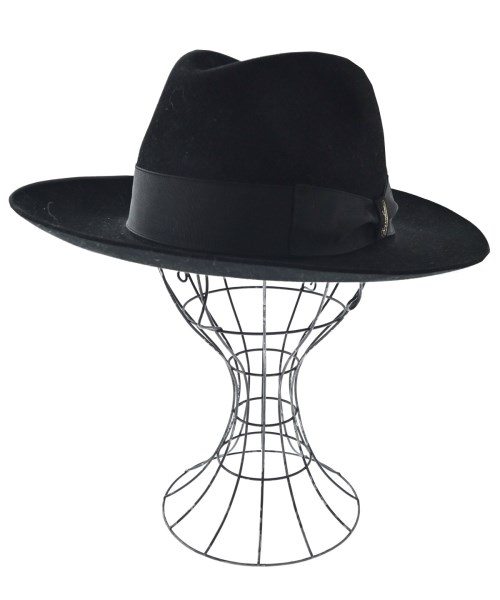 Borsalino(ボルサリーノ)ハット 黒 サイズ:61/2200681745049