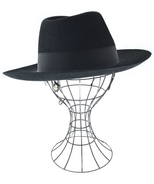 Borsalino（ボルサリーノ）ハット 黒 サイズ:61 メンズ/2200681745049