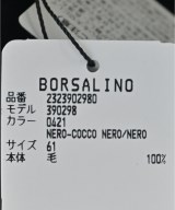 Borsalino（ボルサリーノ）ハット 黒 サイズ:61 メンズ/2200681745049