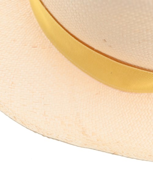 Borsalino（ボルサリーノ）ストローハット 白 サイズ:- レディース/2200688357221