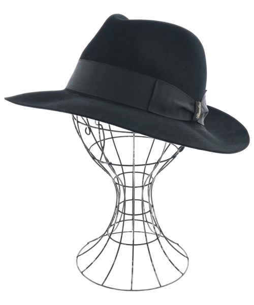 Borsalino(ボルサリーノ)ハット 黒 サイズ:61/2200697381019