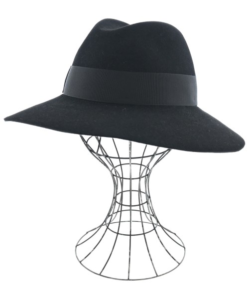 Borsalino(ボルサリーノ)ハット 黒 サイズ:M/2200697381026