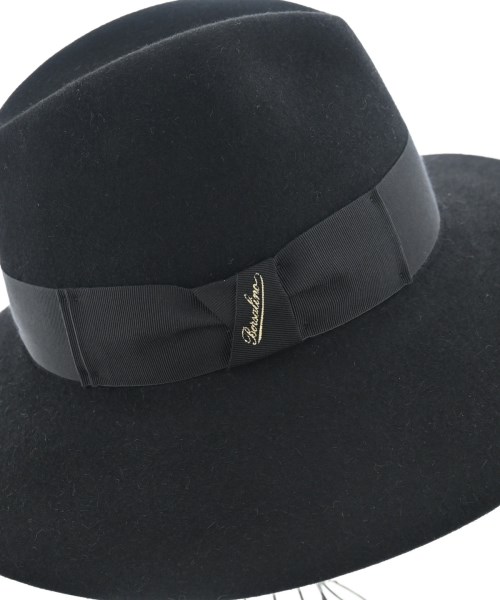 Borsalino（ボルサリーノ）ハット 黒 サイズ:M メンズ/2200697381026