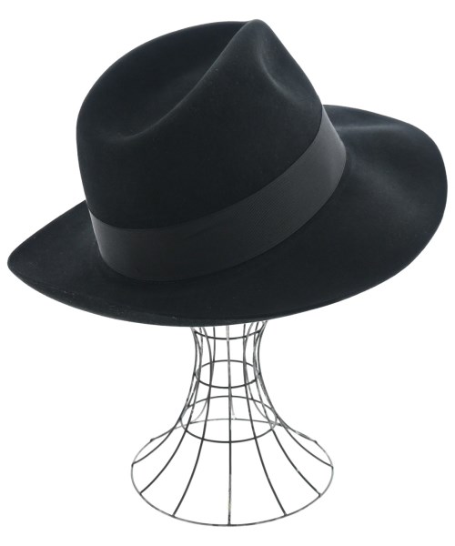 Borsalino（ボルサリーノ）ハット 黒 サイズ:61 メンズ/2200697381033