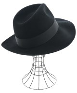 Borsalino（ボルサリーノ）ハット 黒 サイズ:61 メンズ/2200697381033