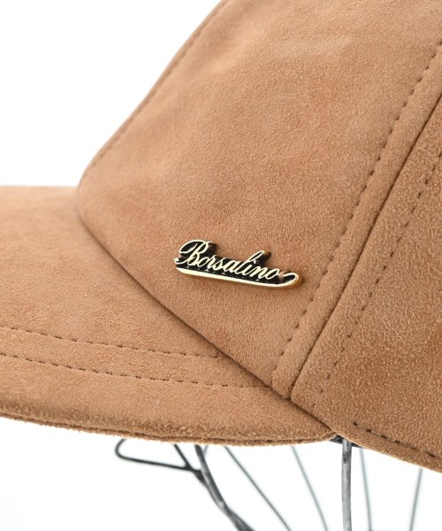 Borsalino（ボルサリーノ）キャップ ベージュ サイズ:M メンズ/2200698919013