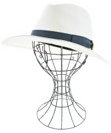 Borsalino（ボルサリーノ）ストローハット 白 サイズ:M メンズ/2200698919020