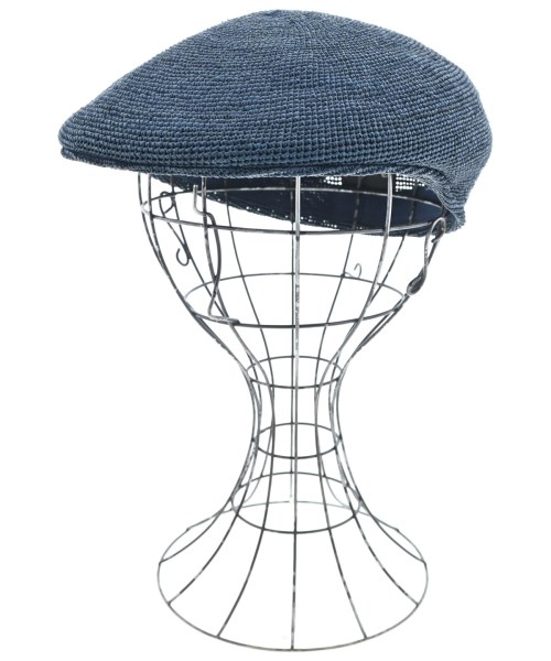 Borsalino(ボルサリーノ)ハンチング・ベレー帽 紺 サイズ:L/2200698919037