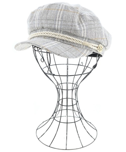 Borsalino(ボルサリーノ)キャスケット 白 サイズ:59cm/2200698919068