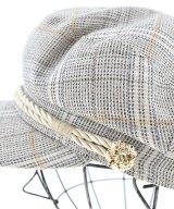 Borsalino（ボルサリーノ）キャスケット 白 サイズ:59cm メンズ/2200698919068