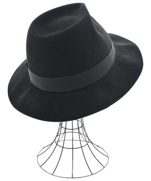 Borsalino（ボルサリーノ）ハット 黒 サイズ:- メンズ/2200700763092