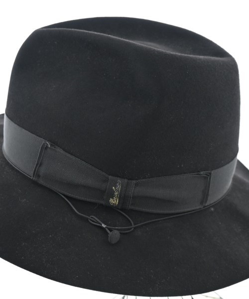 Borsalino（ボルサリーノ）ハット 黒 サイズ:- メンズ/2200700763092
