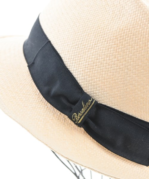 Borsalino（ボルサリーノ）ハット ベージュ サイズ:61 メンズ/2200701791018