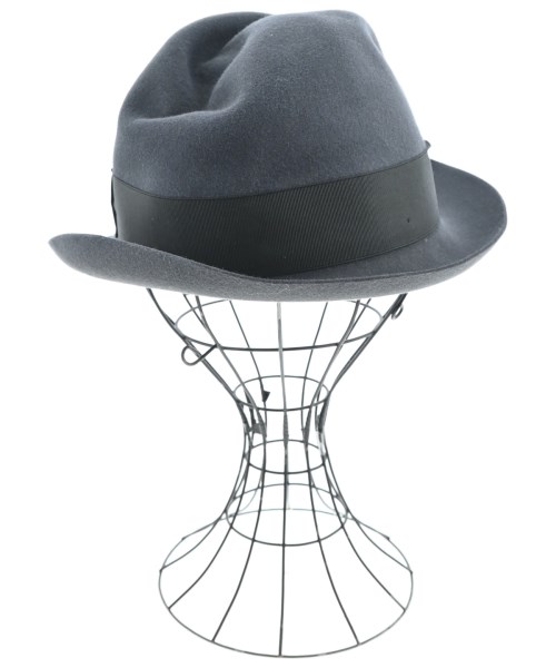 Borsalino（ボルサリーノ）ハット グレー サイズ:56cm レディース/2200654715079