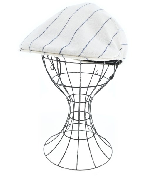 Borsalino(ボルサリーノ)ハンチング・ベレー帽 白 サイズ:58cm/2200655999027