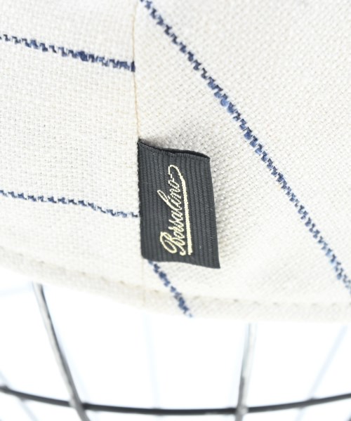 Borsalino（ボルサリーノ）ハンチング・ベレー帽 白 サイズ:58cm メンズ/2200655999027