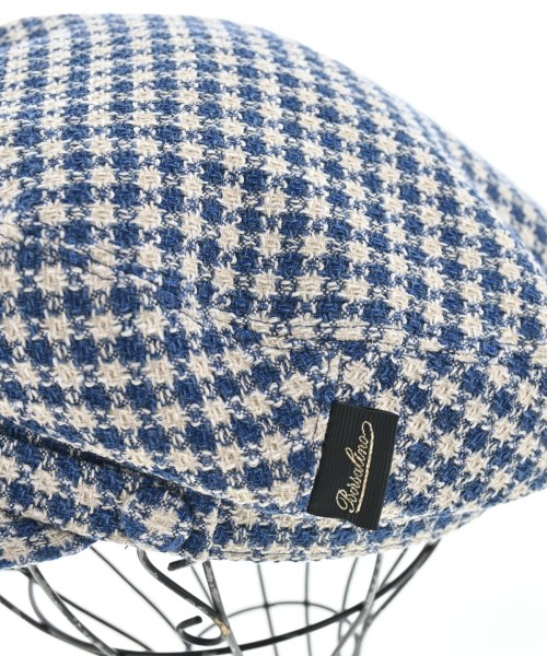 Borsalino（ボルサリーノ）キャスケット 青 サイズ:58 メンズ/2200657302023