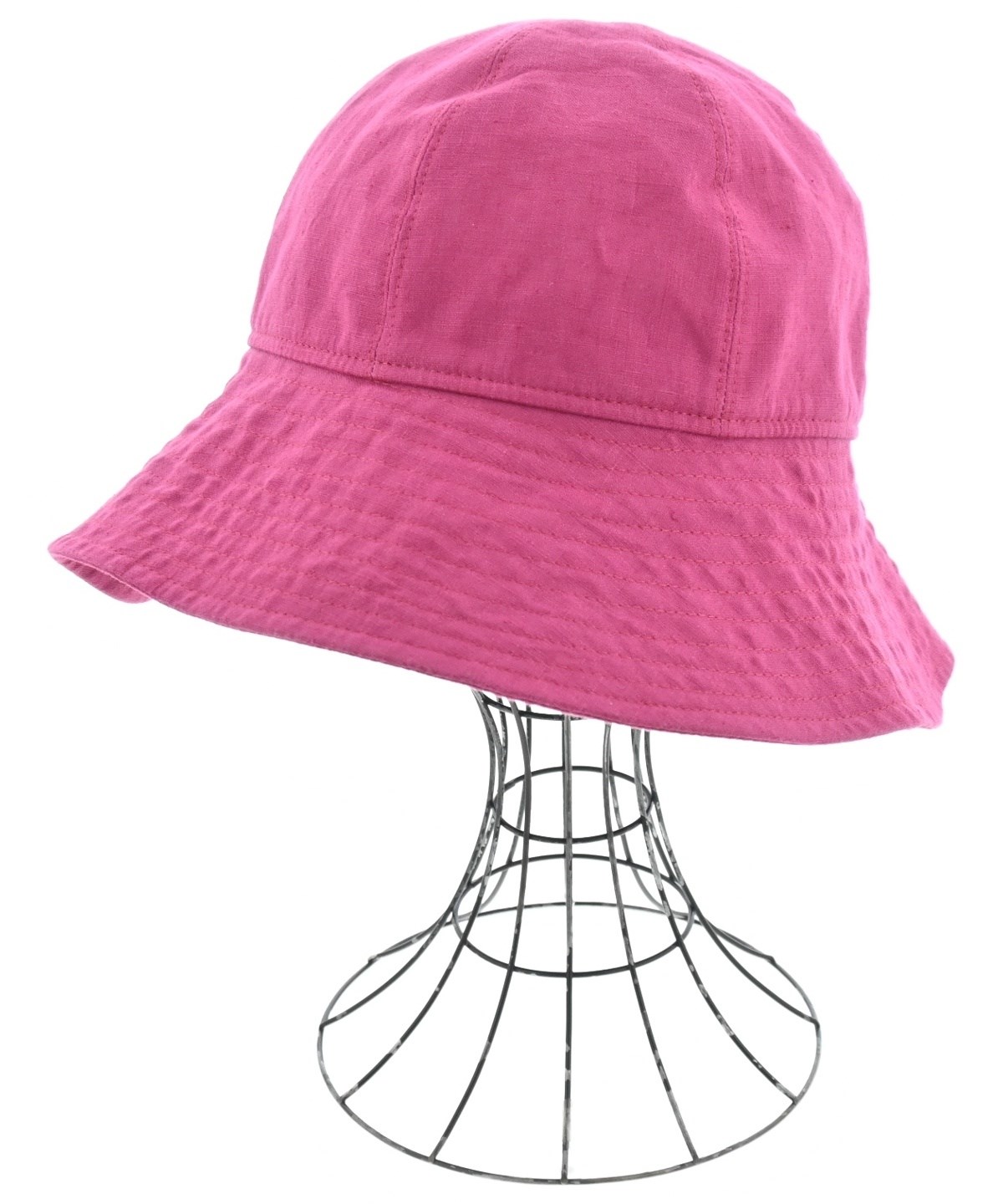 Borsalino（ボルサリーノ）ハット ピンク サイズ:M レディース