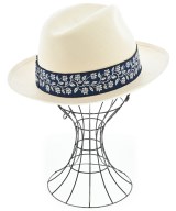 Borsalino（ボルサリーノ）ストローハット 白 サイズ:60 メンズ/2200661147092