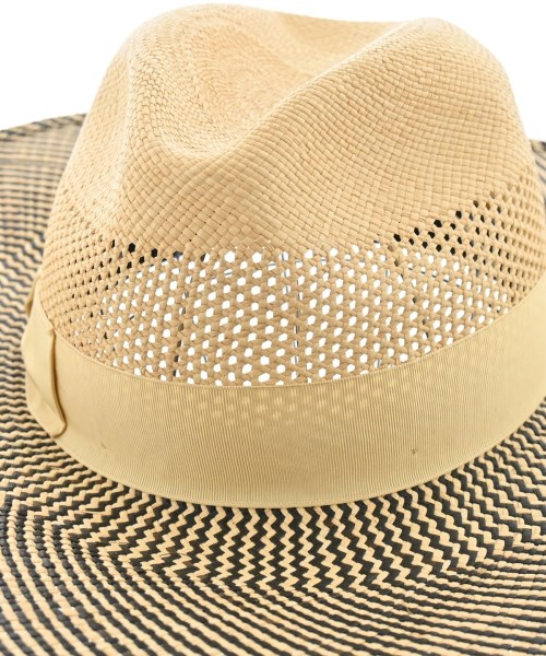Borsalino（ボルサリーノ）ハット ベージュ サイズ:M レディース/2200642205162