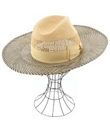 Borsalino（ボルサリーノ）ハット ベージュ サイズ:M レディース/2200642205162
