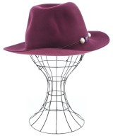 Borsalino（ボルサリーノ）ハット 赤 サイズ:57 レディース/2200710737038