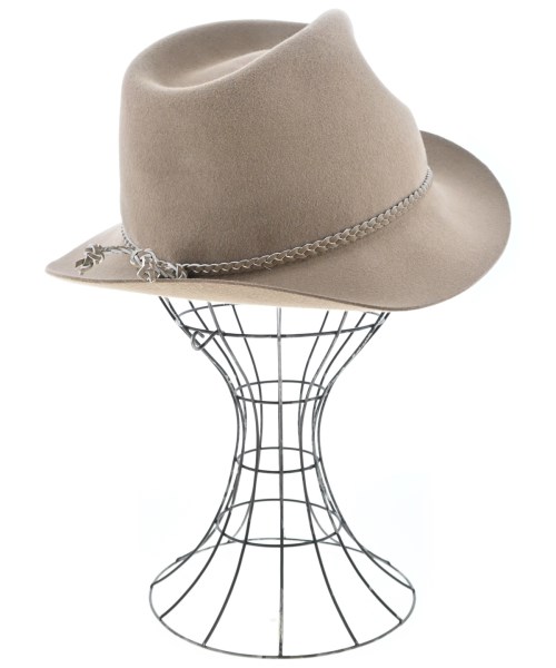 Borsalino（ボルサリーノ）ハット ベージュ サイズ:M レディース/2200710737045