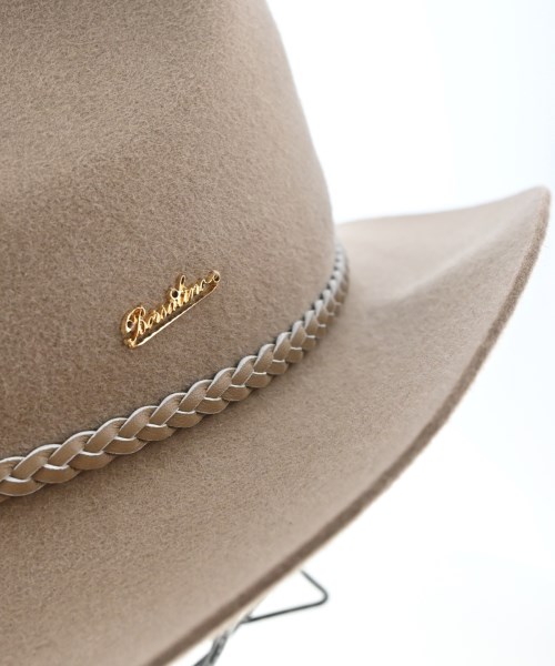 Borsalino（ボルサリーノ）ハット ベージュ サイズ:M レディース/2200710737045
