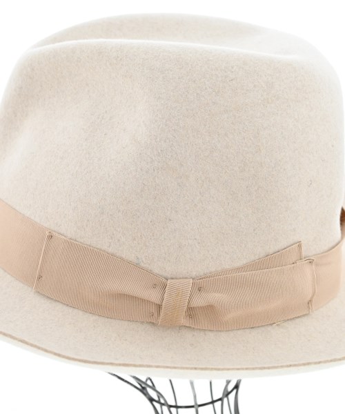 Borsalino（ボルサリーノ）ハット 白 サイズ:59cm メンズ/2200712459037