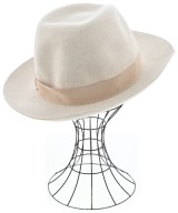 Borsalino（ボルサリーノ）ハット 白 サイズ:59cm メンズ/2200712459037