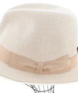 Borsalino（ボルサリーノ）ハット 白 サイズ:59cm メンズ/2200712459037
