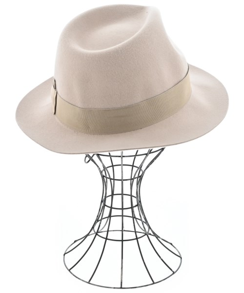 Borsalino（ボルサリーノ）ハット ベージュ サイズ:59cm メンズ/2200712459044