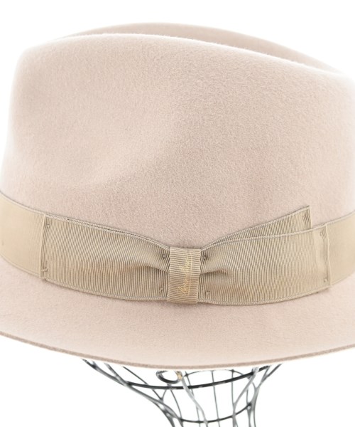 Borsalino（ボルサリーノ）ハット ベージュ サイズ:59cm メンズ/2200712459044