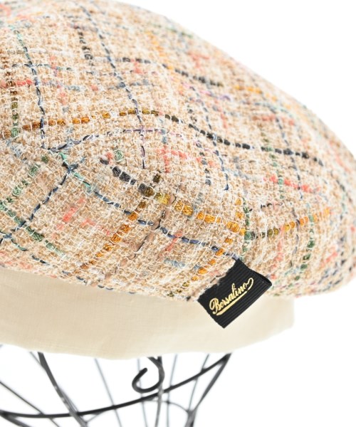 Borsalino（ボルサリーノ）ハンチング・ベレー帽 ベージュ サイズ:M レディース/2200712459082