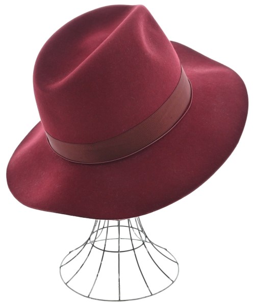 Borsalino（ボルサリーノ）ハット 赤 サイズ:59 メンズ/2200716693031