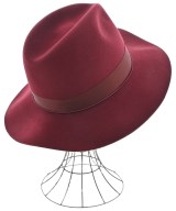 Borsalino（ボルサリーノ）ハット 赤 サイズ:59 メンズ/2200716693031