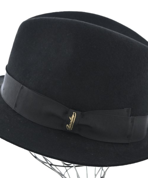 Borsalino（ボルサリーノ）ハット 黒 サイズ:59 メンズ/2200716693048